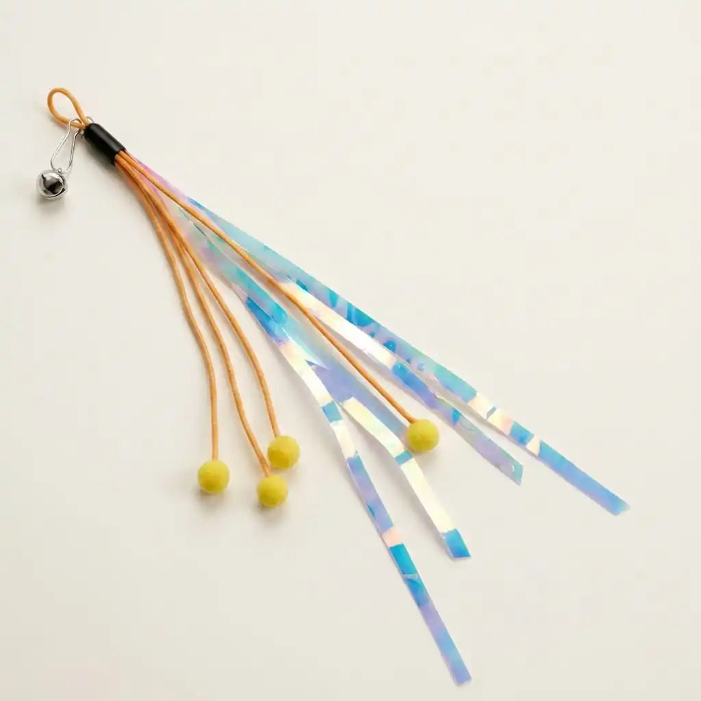 Holographic cat teaser wand refills